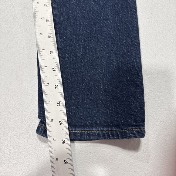 Old Navy Kids 360 Stretch Slim Jeans Boys Size 10 Distressed Blue Denim - Picture 12 of 13